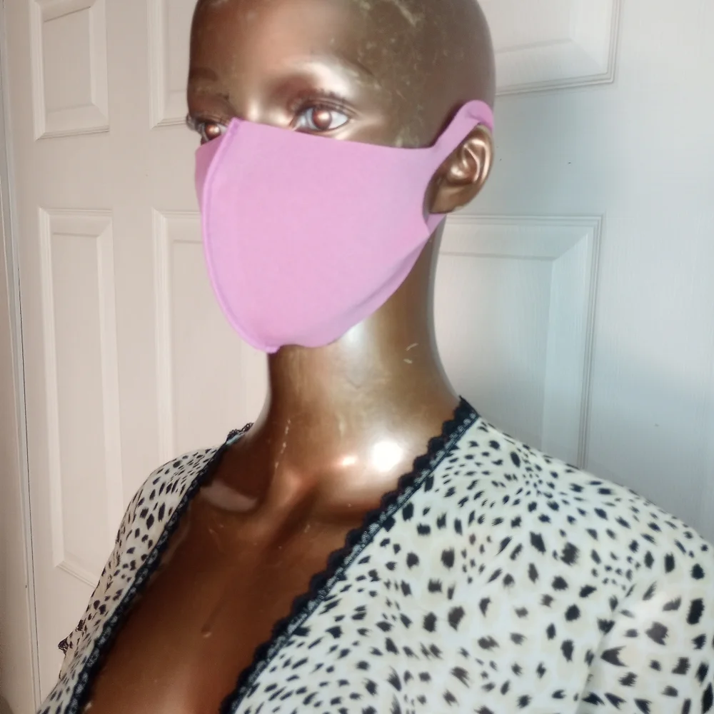 Unisex pink face mask